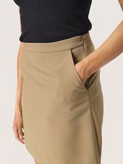 Soaked in Luxury Green Corinne A-line Silhouette Mini Skirt - Image 4 of 6