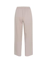 Soaked in Luxury Grey Magana Cropped Straight Legs Trousers - Image 6 of 6