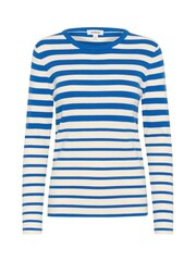 Soaked in Luxury Blue Spina Crew Neck Striped Pullover Jumper - Image 5 of 6