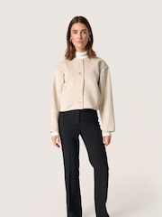 Soaked in Luxury Jada Boxy Fit Cropped Buttons Jacket - Image 3 of 6