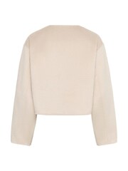 Soaked in Luxury Jada Boxy Fit Cropped Buttons Jacket - Image 6 of 6