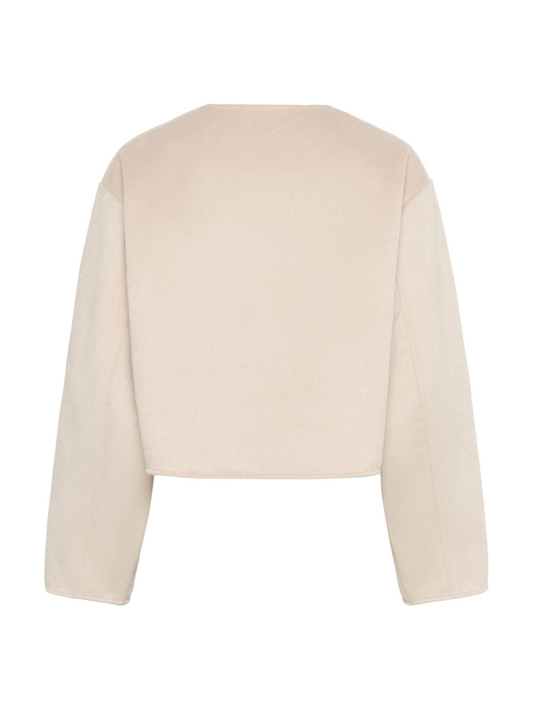 Soaked in Luxury Jada Boxy Fit Cropped Buttons Jacket - Image 6 of 6