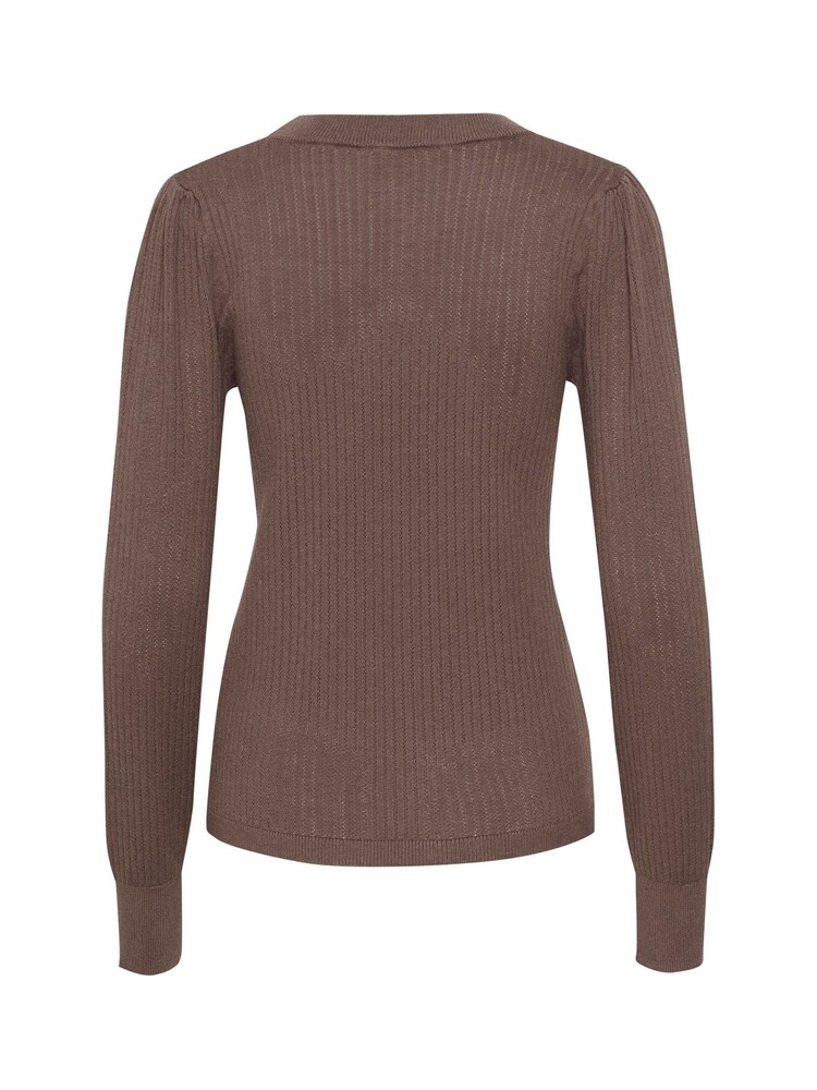 Soaked in Luxury Slim Fit Spina Crew Neck Pullover Jumper - Image 5 of 5 Soaked in Luxury Slim Fit Spina Crew Neck Pullover Jumper - Image 5 of 5