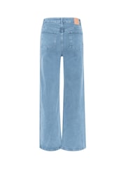 Soaked in Luxury Blue Vanessa Wide Legs High-waisted Jeans - Image 6 of 6