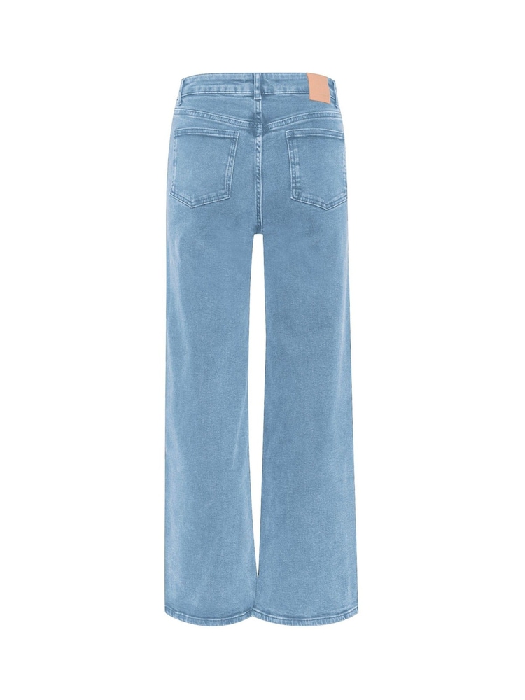 Soaked in Luxury Blue Vanessa Wide Legs High-waisted Jeans - Image 6 of 6