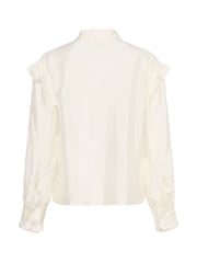 Soaked in Luxury Karolina Ruffles Regular Fit White Shirt - Image 6 of 6