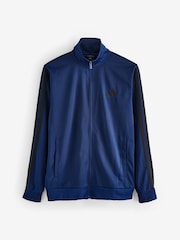 adidas Blue Sportswear Basic 3-Stripes Tricot Tracksuit - Image 7 of 8