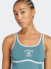 adidas Green Heritage Long Sleeve Tank - Image 4 of 6