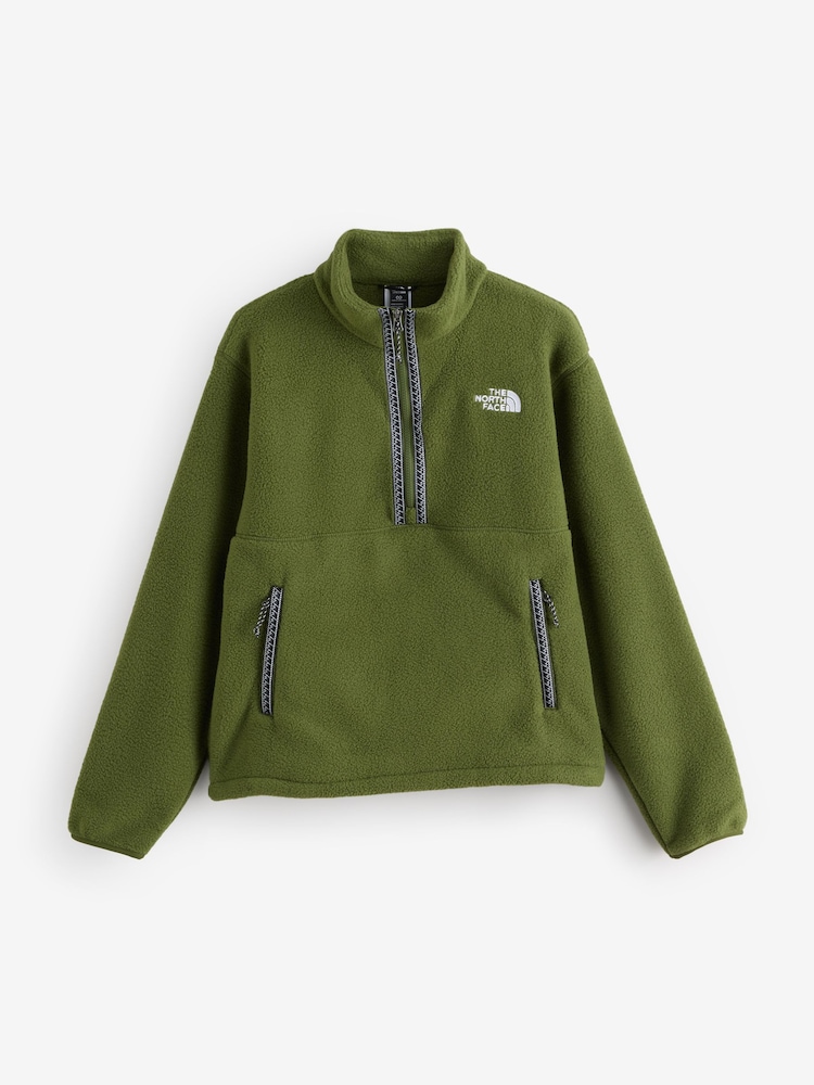 The North Face Green Fleeski 1/4 Zip Fleece - Image 1 of 1