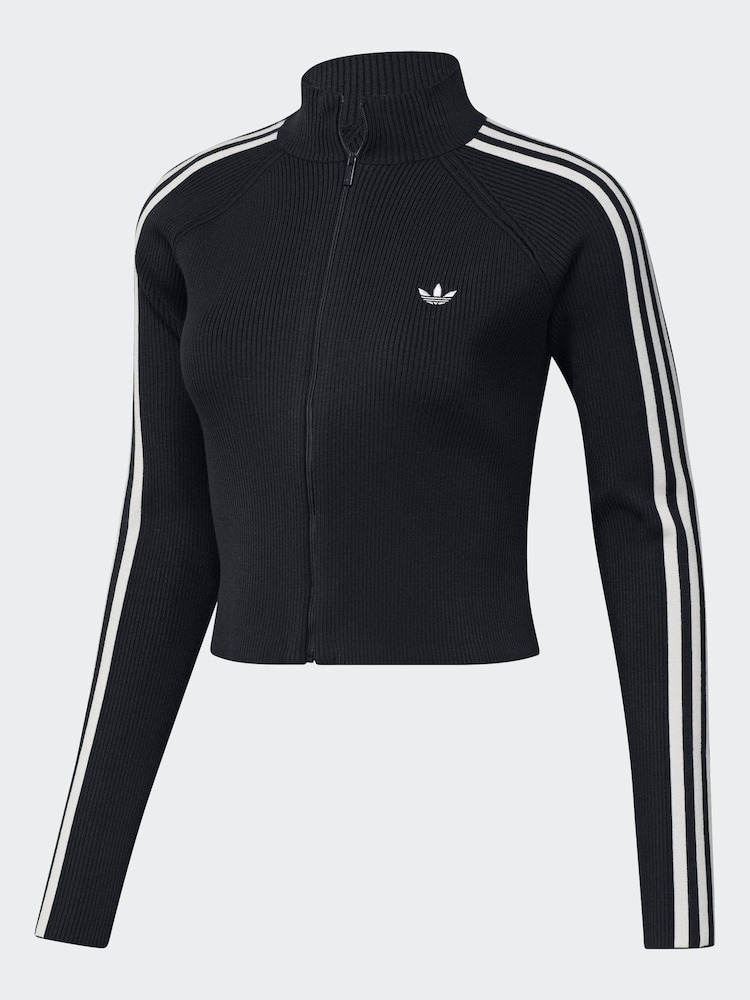 Adidas Originals Adicolor 3-črtast Slim Pleten Top - Slika 1 iz 2