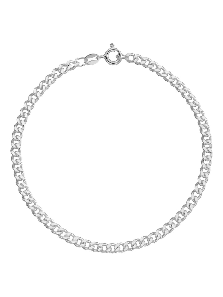 Beaverbrooks Sterling Silver Tone Father and Son Curb Bracelet Set - Image 6 of 6