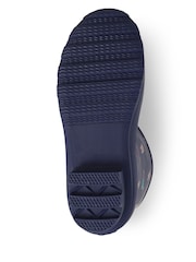 Pavers Blue Patterned Wellington Boots - Image 5 of 5