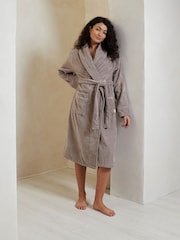 Chelsea Peers Nude 100% Cotton Towelling Dressing Gown - Image 1 of 5