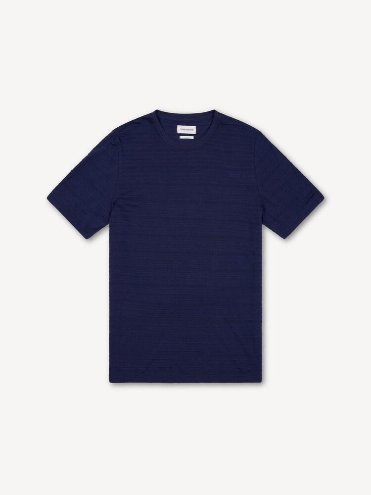 Oliver Spencer Blue Conduit Dornie T-Shirt - Image 4 of 4 Oliver Spencer Blue Conduit Dornie T-Shirt - Image 4 of 4