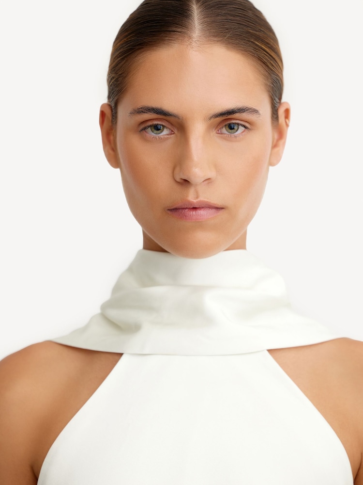 Significant Other Brill White Lucile Halter Dress - Image 4 of 4