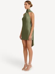 Significant Other Bronze/Green Lucile Halter Dress - Image 3 of 4