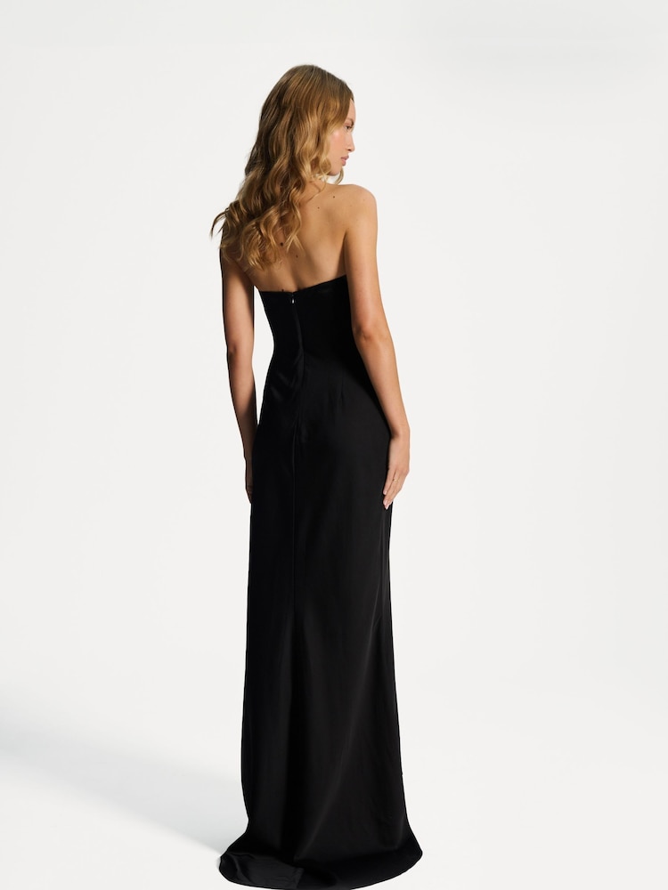 Significant Other Black Lucile Strapless Gown - Image 2 of 7