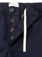 Oliver Spencer Blue Drawstring Trousers Ashdown - Image 4 of 4