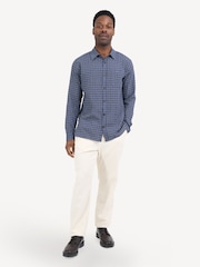 Oliver Spencer Blue New York Special Priory Shirt - Image 3 of 5