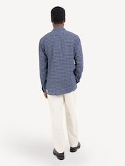 Oliver Spencer Blue New York Special Priory Shirt - Image 4 of 5