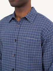Oliver Spencer Blue New York Special Priory Shirt - Image 5 of 5