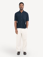 Oliver Spencer Blue Nicholson Mawes Shirt - Image 3 of 6