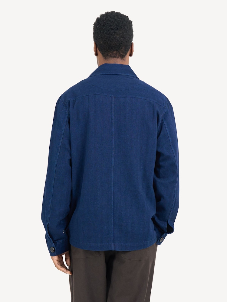 Oliver Spencer Blue Hythe Jacket Faye - Image 2 of 6