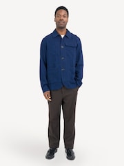 Oliver Spencer Blue Hythe Jacket Faye - Image 3 of 6