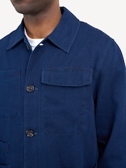 Oliver Spencer Blue Hythe Jacket Faye - Image 5 of 6