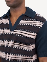 Oliver Spencer Pink Penhale Polo Shirt Nicholson - Image 6 of 9
