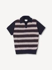 Oliver Spencer Pink Penhale Polo Shirt Nicholson - Image 9 of 9