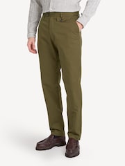 Oliver Spencer Blue Fishtail Trousers Carmack - Image 2 of 5