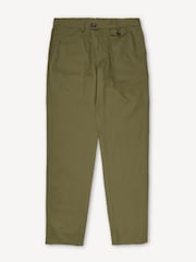 Oliver Spencer Blue Fishtail Trousers Carmack - Image 3 of 5