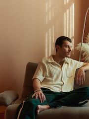 Oliver Spencer Cream Ashby Weaver Shirt - Image 4 of 5