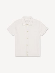 Oliver Spencer Cream Ashby Weaver Shirt - Image 5 of 5
