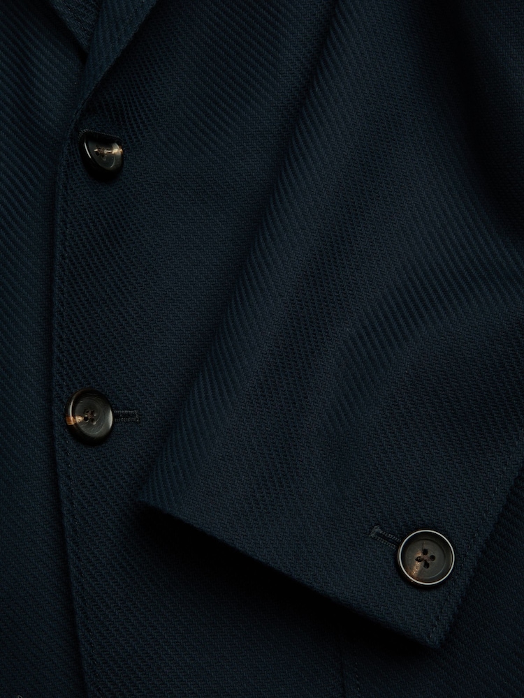 Oliver Spencer Blue Mansfield Jacket Carmack - Image 6 of 6