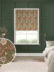 William Morris At Home Brick Red Compton Made to Measure Roller Blind - Image 1 of 6