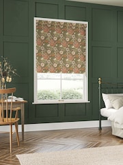 William Morris At Home Brick Red Compton Made to Measure Roller Blind - Image 2 of 6