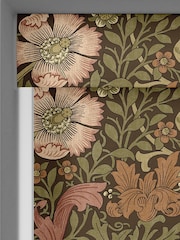 William Morris At Home Brick Red Compton Made to Measure Roller Blind - Image 3 of 6