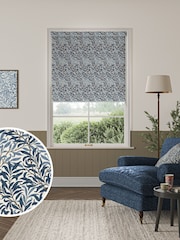 William Morris At Home Midnight Blue Willow Bough Made to Measure Roller Blind - Image 1 of 6