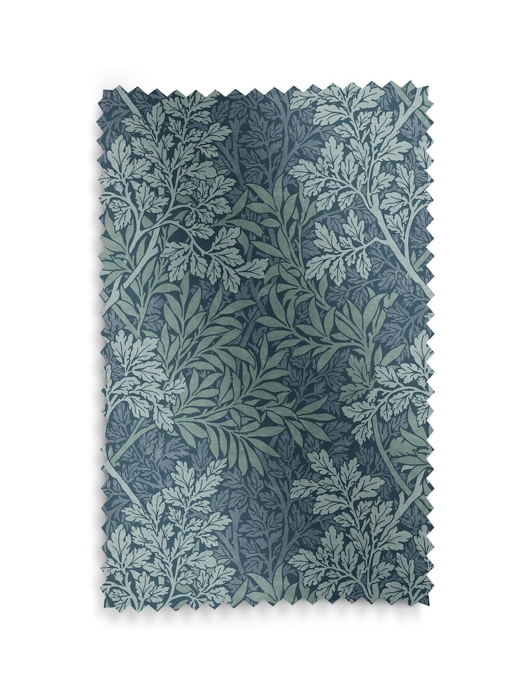 William Morris At Home Indigo Blue Foliage Made to Measure Roller Blind - Image 6 of 6