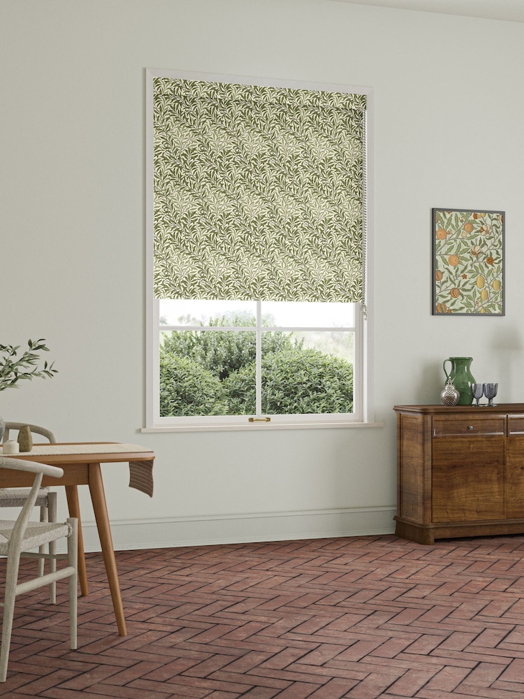 William Morris At Home Moss Green Willow Bough Made to Measure Roller Blind - Image 2 of 6
