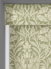 William Morris At Home Lichen Green Acorn Made to Measure Roller Blind - Image 3 of 6