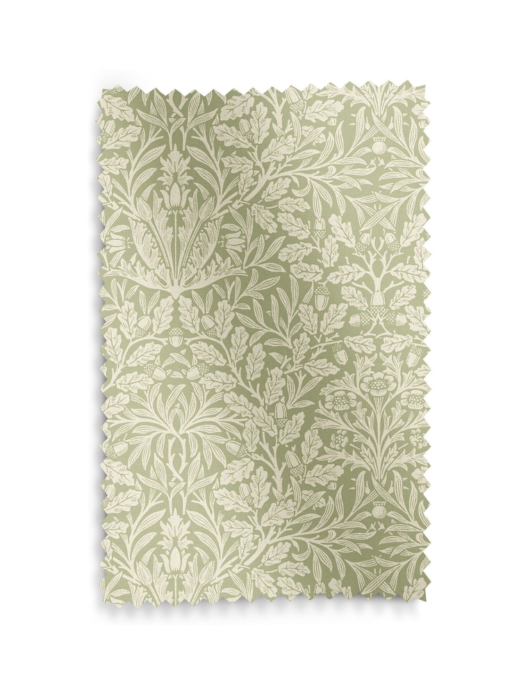 William Morris At Home Lichen Green Acorn Made to Measure Roller Blind - Image 6 of 6