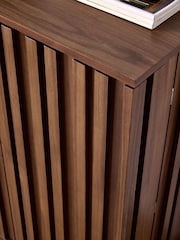 Jasper Conran London Walnut Belgrave Drinks Cabinet - Image 5 of 9