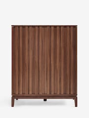 Jasper Conran London Walnut Belgrave Drinks Cabinet - Image 6 of 9