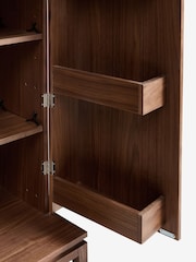 Jasper Conran London Walnut Belgrave Drinks Cabinet - Image 9 of 9