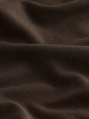 Chocolate Brown N.Premium Super Soft Seamless Crop Bra - Image 11 of 11