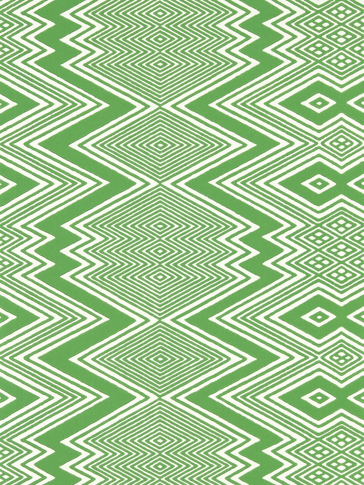 Harlequin Meadow Awakening Ankara Wallpaper Sample - Image 1 of 1