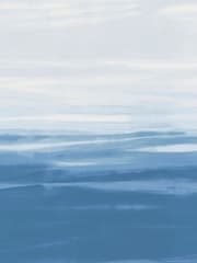 Harlequin Wild Water Exhale Harlequin Blue Manzara Wallpaper Sample - Image 1 of 1